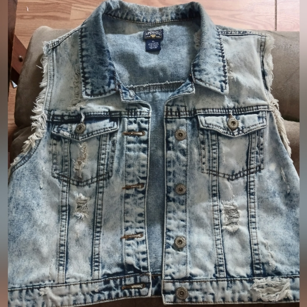 Blue Asphalt Jean Jacket
